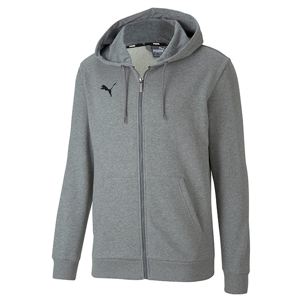 Puma TeamGOAL Casuals Hooded Jacket in grey