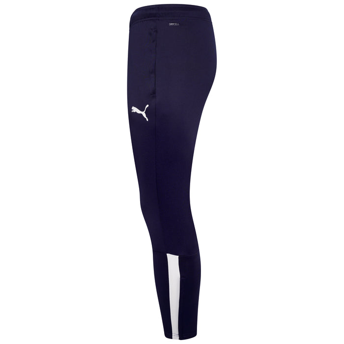 side of Puma Team Liga 25 Training Pants in peacoat