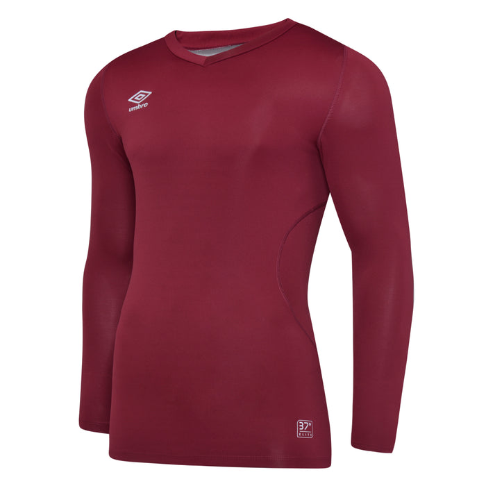 Umbro Elite V Neck Baselayer Long Sleeve