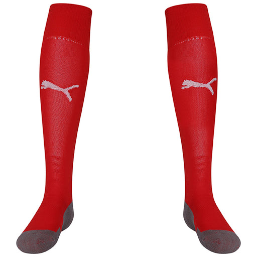 Puma Liga Socks Core in Red/White