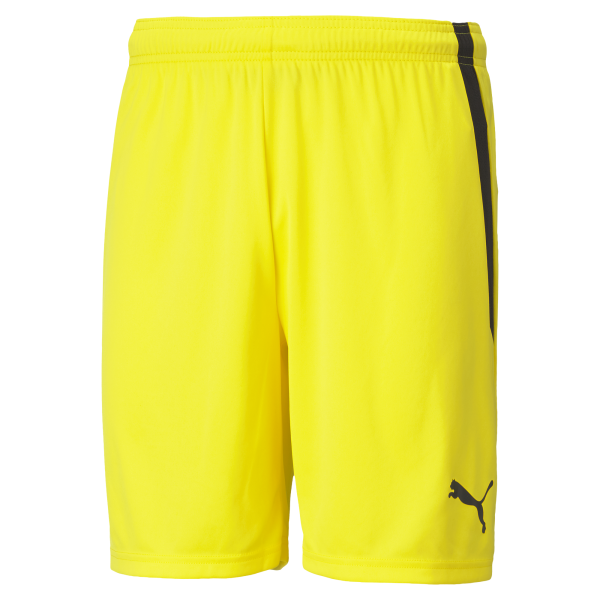 Puma Team Liga 25 Shorts in cyber yellow