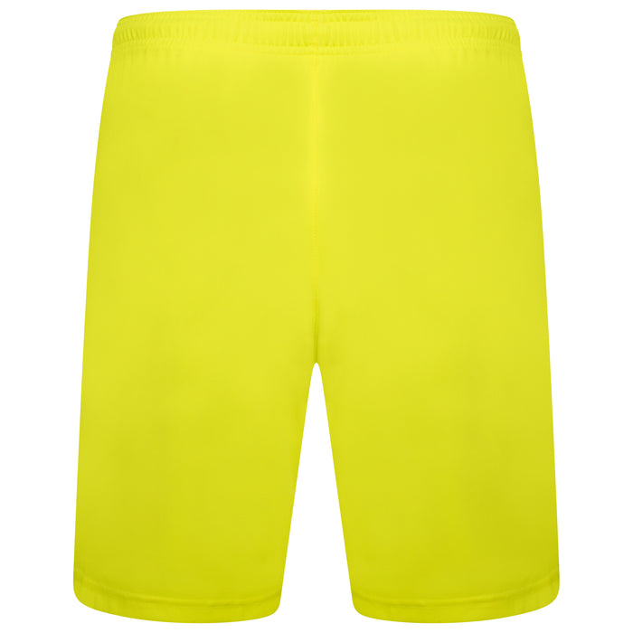 back of Puma Team Liga 25 Shorts in yellow alert