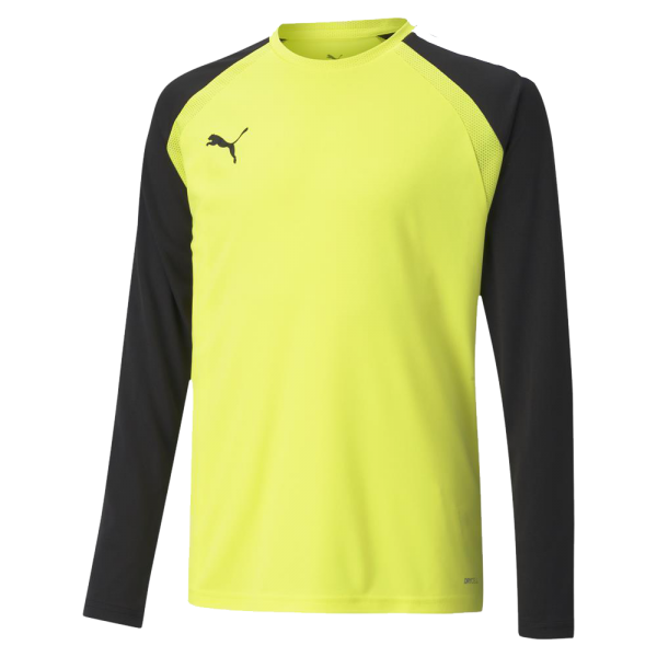 Puma Team Pacer Long Sleeve Goalkeeper Shirt in Fluo Yellow