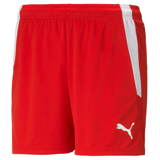 Puma Team Liga 25 Shorts Womens in red