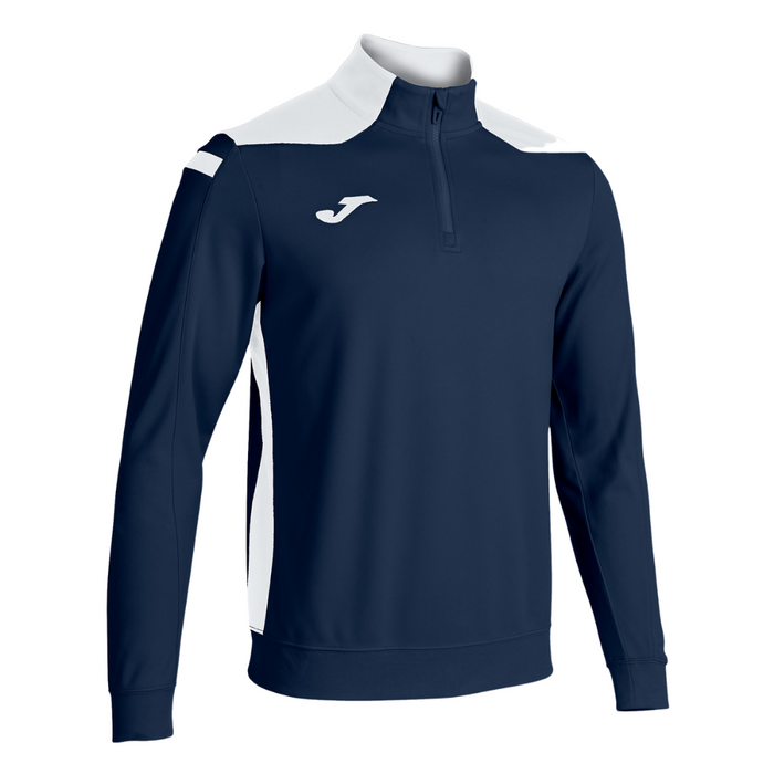 Joma Championship VI 1/4 Zip Sweatshirt in Dark Navy/White