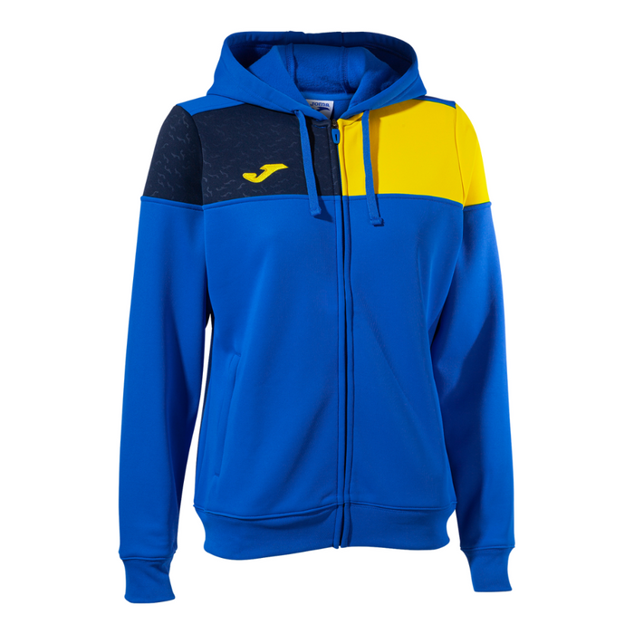 Joma Hooded Jacket Women's in Royal/Yellow/Navy