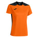 Joma Championship VI Short Sleeve Shirt Women's in Orange/Black