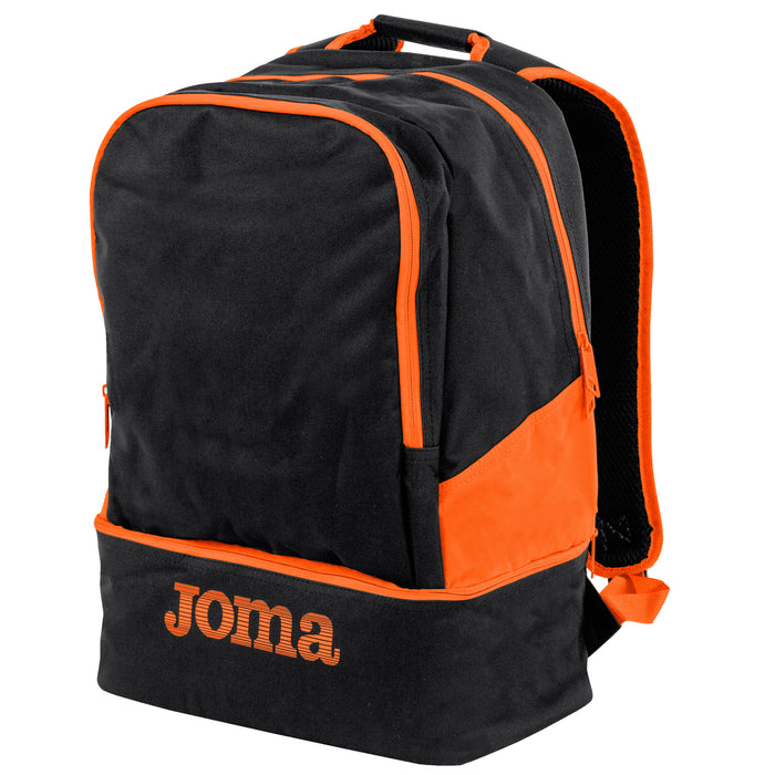 Joma Backpack Estadio III in Black/Orange