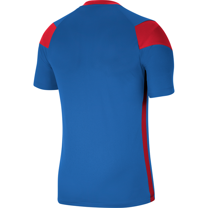 Nike Park Derby III Shirt Short Sleeve in Royal Blue/University Red/White