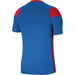 Nike Park Derby III Shirt Short Sleeve in Royal Blue/University Red/White