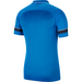 Nike Academy 21 Polo Short Sleeve Royal Blue/Obsidian Back