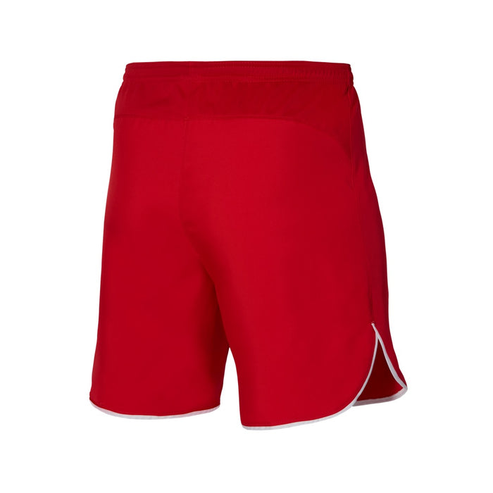 back of Nike Dri-Fit Laser V Shorts in university red