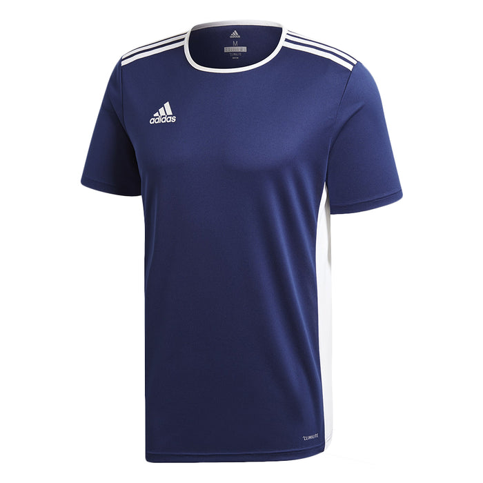 Adidas Entrada 18 Shirt in Dark Blue/White