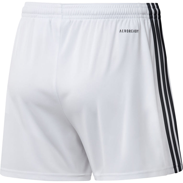 back of Adidas Squadra 21 Women's Shorts in white