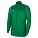 Nike Park 20 Repel Rain Jacket in Pine Green/White/White