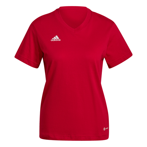 Adidas Entrada 22 Tee Women's in team power red
