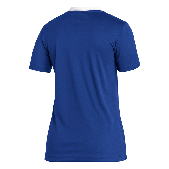 back of Adidas Entrada 22 Shirt Women's in team royal blue