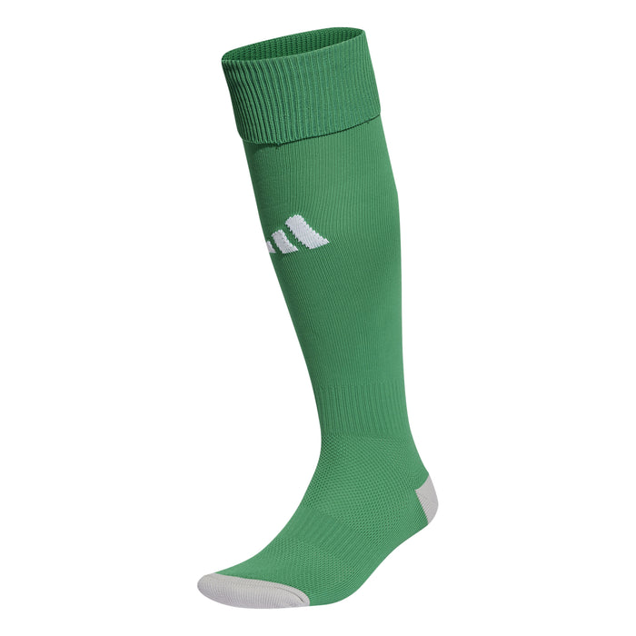 Adidas Milano 23 Sock in Team Green/White