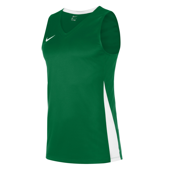 Nike Basketball Jersey in Pine Green/White