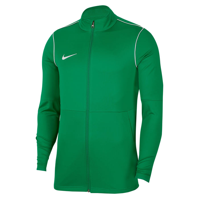 Nike Park 20 Knit Track Jacket in Pine Green/White/White