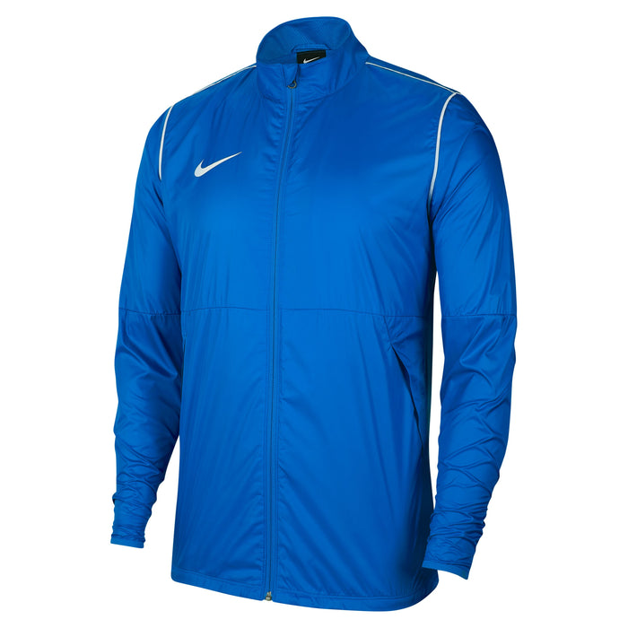 Nike Park 20 Repel Rain Jacket in Royal Blue/White/White