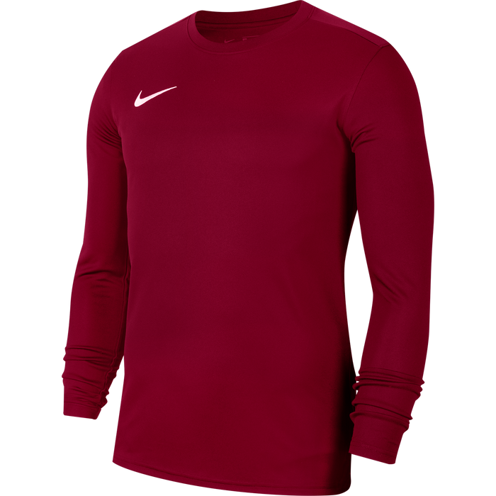 Nike Park VII Shirt Long Sleeve in Team Red/White