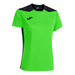 Joma Championship VI Short Sleeve Shirt Women's in Fluor Green/Black