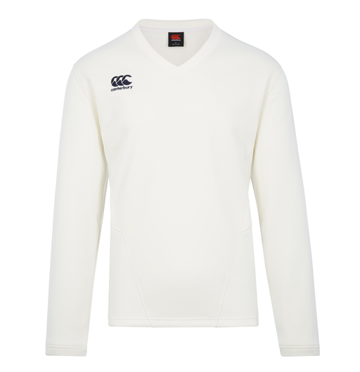 Canterbury Long Sleeve Cricket Overshirt in cream