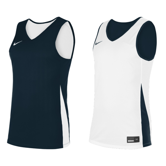 Nike Basketball Reversible Jersey in Obsidian/White