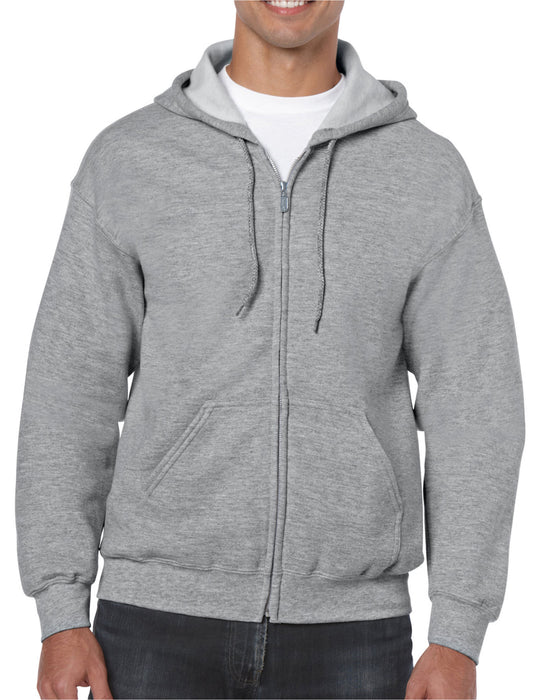 Kitking Heavy Blend Full Zip Hooded Sweater