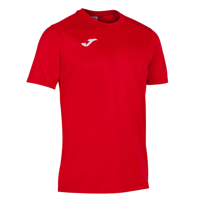 Joma Strong Short Sleeve Shirt in Red