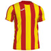 Joma Inter Short Sleeve Shirt in Red/Yellow