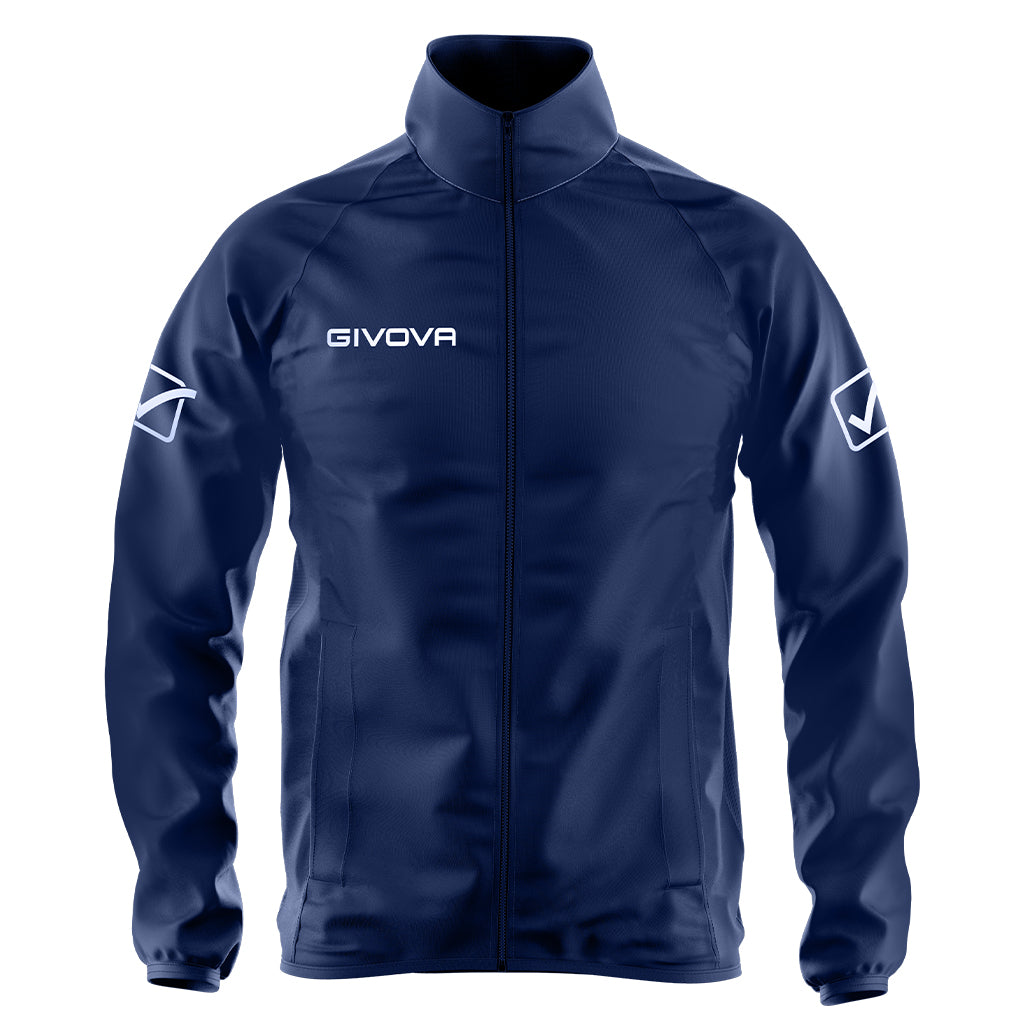 Givova Basico Rain Jacket in Navy