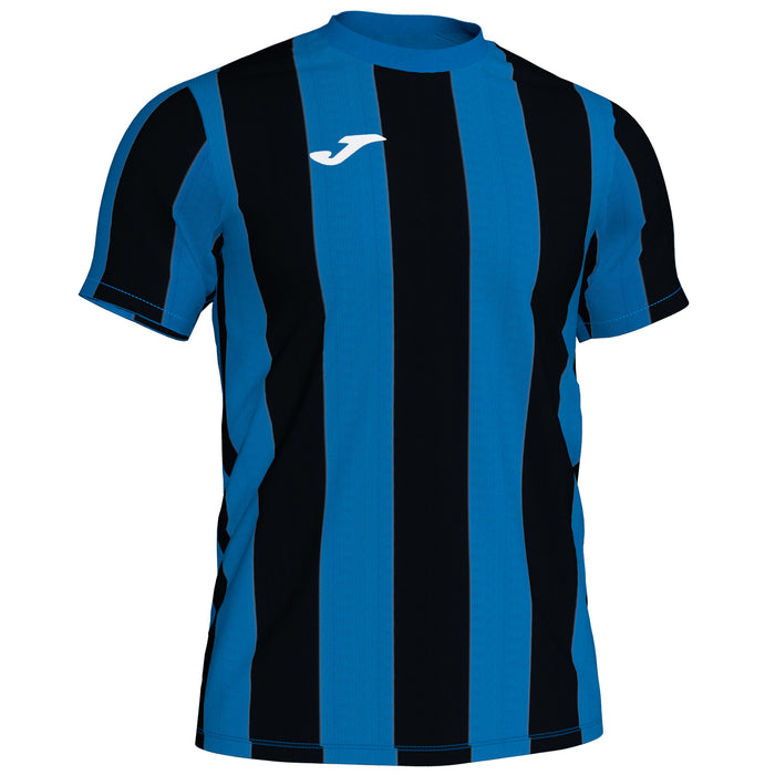 Joma Inter Short Sleeve Shirt in Royal/Black