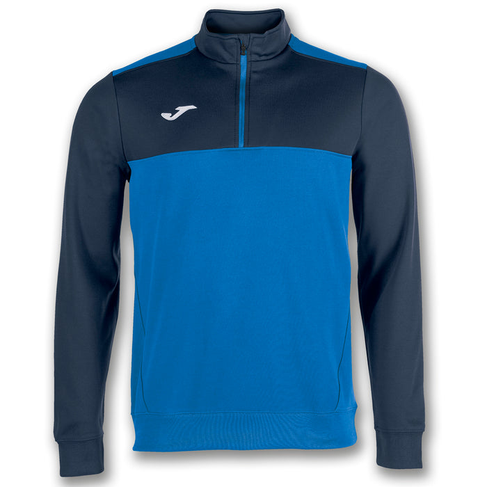 Joma Winner 1/4 Zip Sweatshirt in Royal/Dark Navy