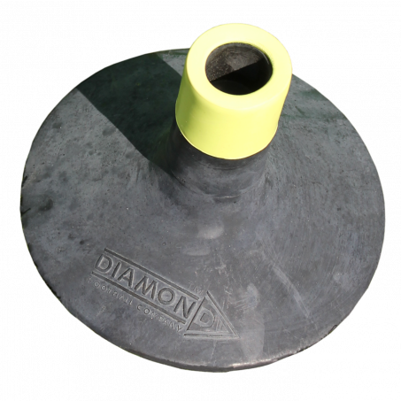 Diamond Weighted Pole Base - for all boundary poles
