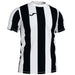 Joma Inter Short Sleeve Shirt in White/Black