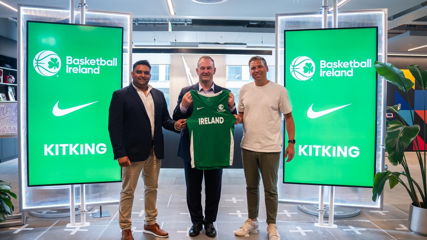 Basketball Ireland announce six-year partnership with KitKing and Nike