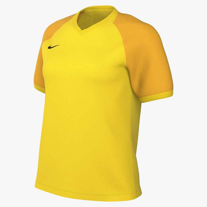 Nike Dri-Fit Trophy VI Women's Short Sleeve Shirt in tour yellow/university gold