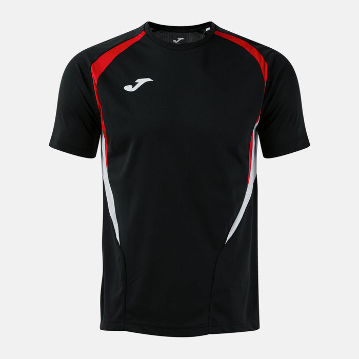Joma Championship 20 Short Sleeve Shirt in Black/Red
