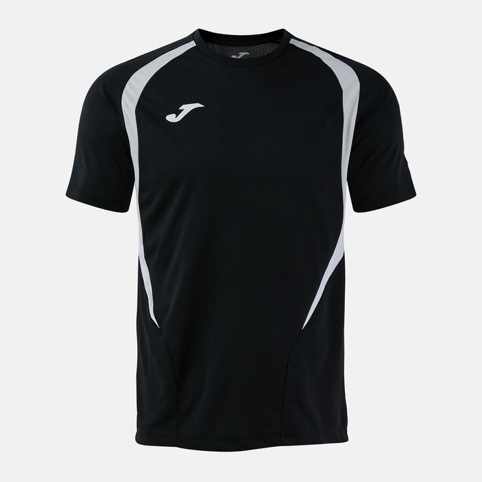 Joma Championship 20 Short Sleeve Shirt in Black/Gray