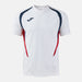Joma Championship 20 Short Sleeve Shirt in White/Dark Navy