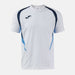 Joma Championship 20 Short Sleeve Shirt in White/Sky Blue