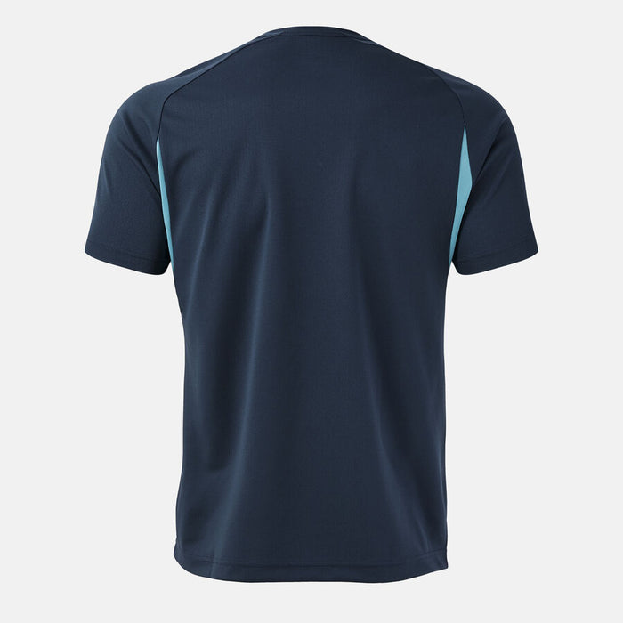 Joma Championship 20 Short Sleeve Shirt in Dark Navy/Fluor Yellow