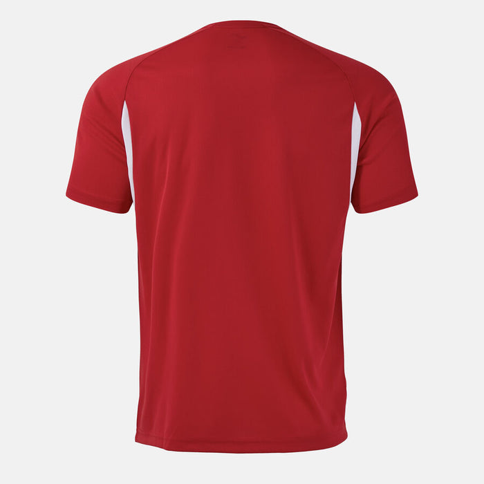 Joma Championship 20 Short Sleeve Shirt in Red/Black