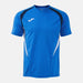 Joma Championship 20 Short Sleeve Shirt in Royal Blue/Dark Navy