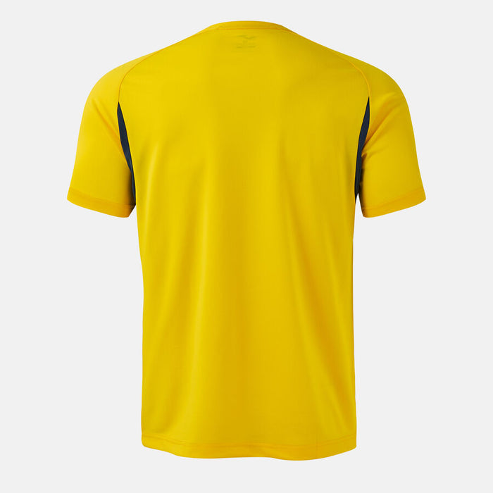 Joma Championship 20 Short Sleeve Shirt in Yellow/Royal Blue