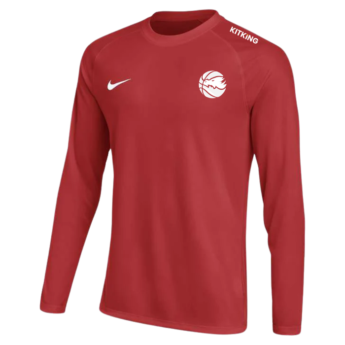 Basketball Wales Park VIII Long Sleeve Shooting Shirt