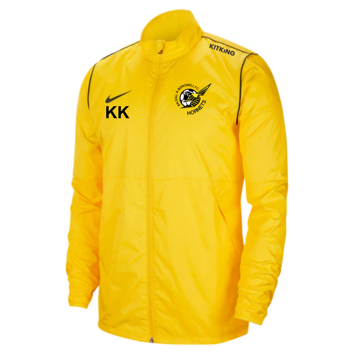 B&B Hornets FC Yellow Rain Jacket