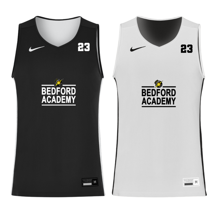 Bedford Academy 25 Basketball Reversible Jersey